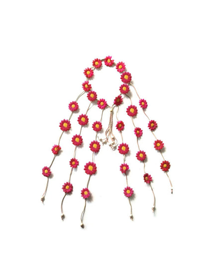 Hairish - Boho Sunflower Flower Hair Chain