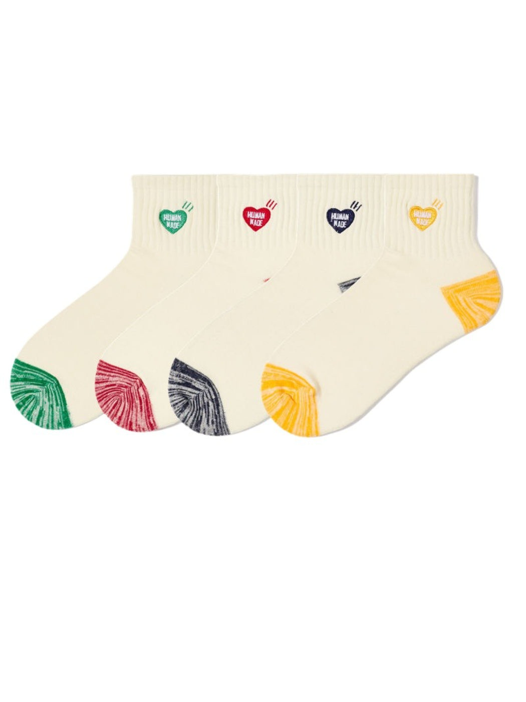 Rufia - Heart Graphic Contrast Crew Socks product image 2