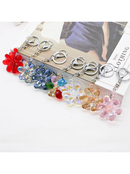 Koco Crystal Bloom Keychain Charm product shape