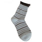 Rufia - Striped Mid-Calf Casual Socks for Women