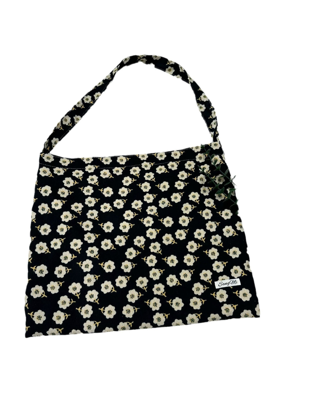 Cosbai - Floral Print Shoulder Bag
