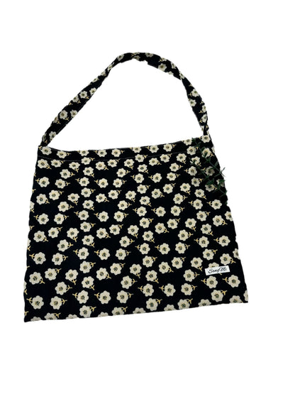 Cosbai - Floral Print Shoulder Bag