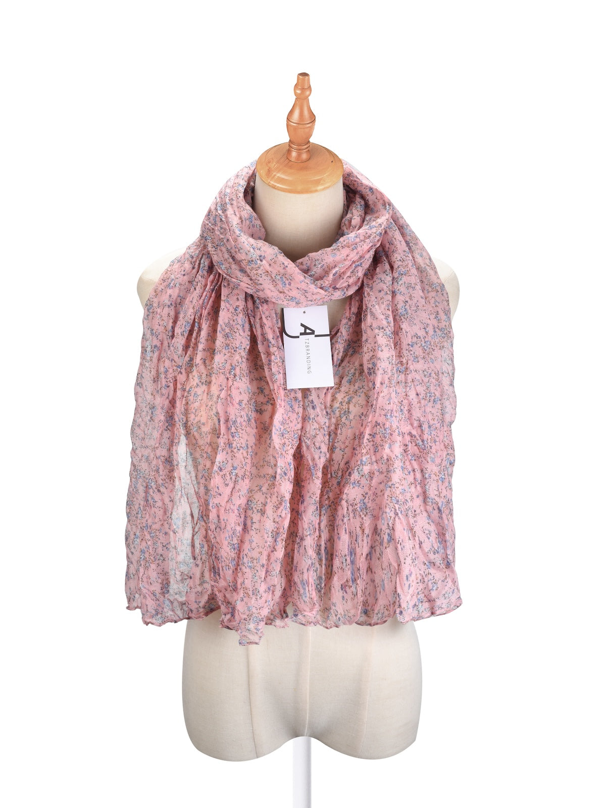 Scarvii - Ditsy Floral Crinkle Lightweight Scarf