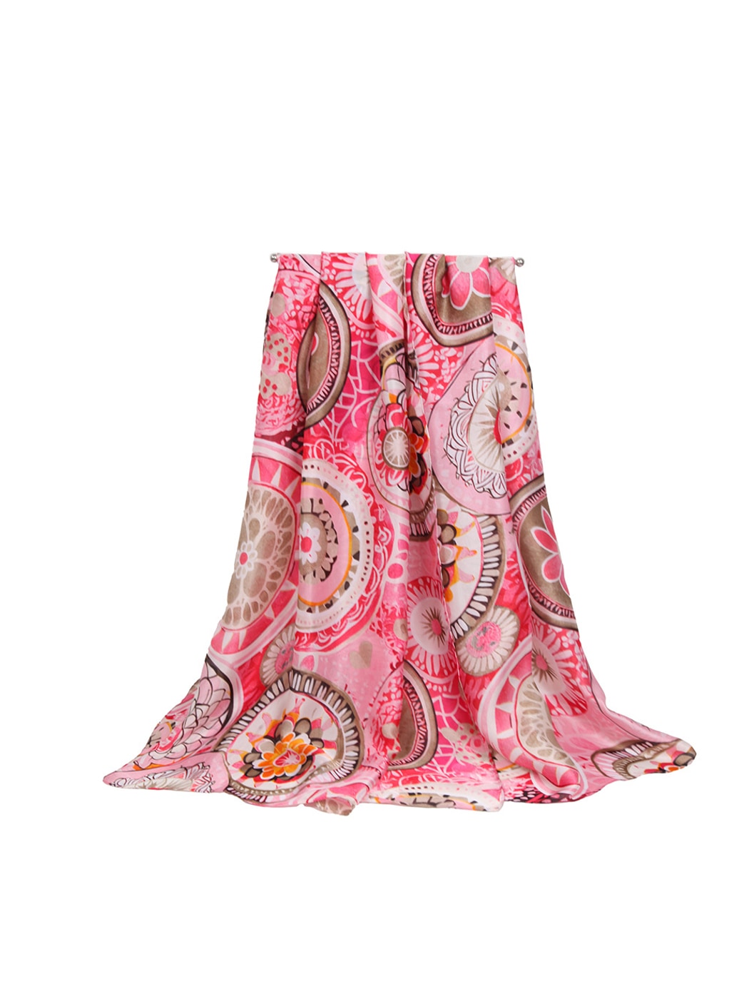 Scarvii - Mandala Print Long Fashion Scarf