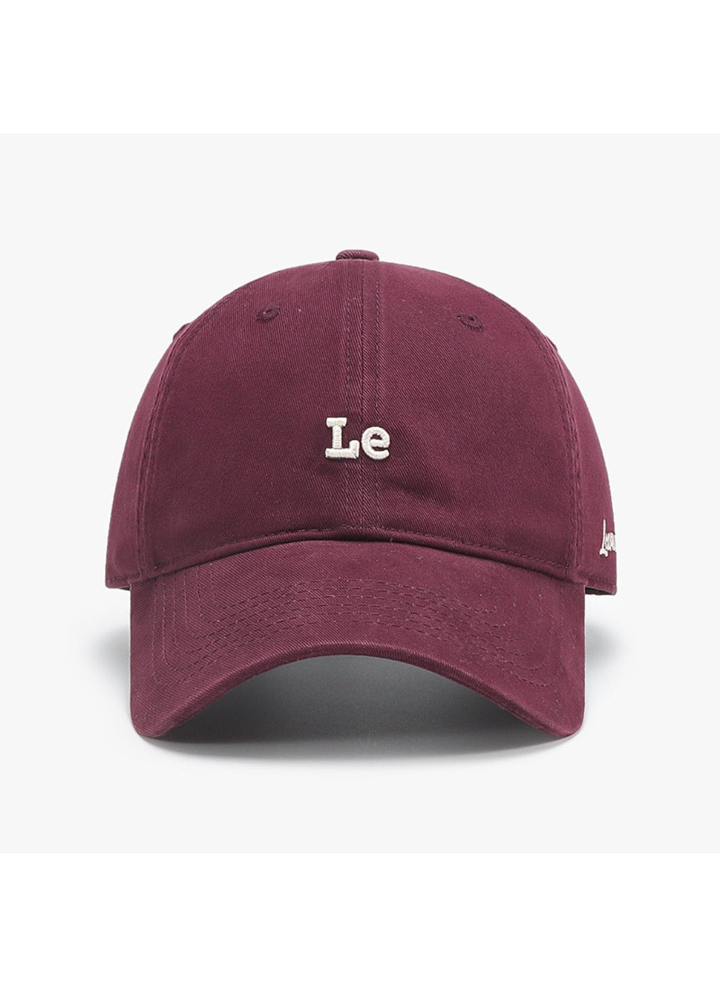 Haila - Casual Letter‑Print Curved‑Brim Baseball Cap