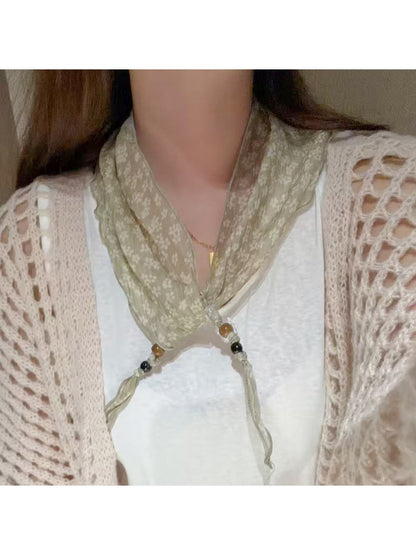 Scarvii - Elegant Lightweight Neck Accent Scarf