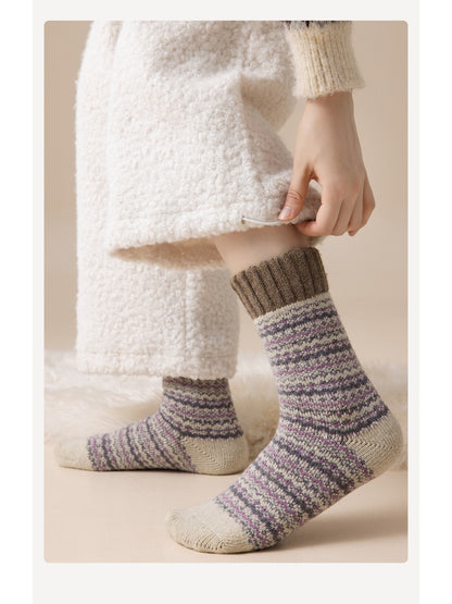 Rufia - Women's Thick Autumn Crew Socks