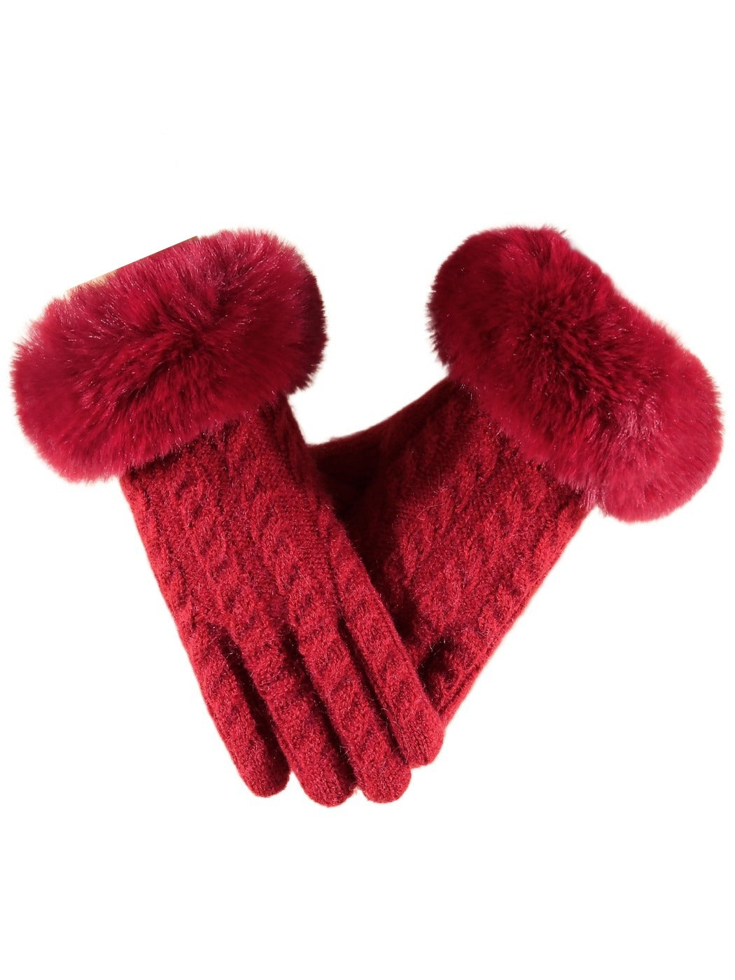 Gloving - Elegant Gloves with Fur Cuff