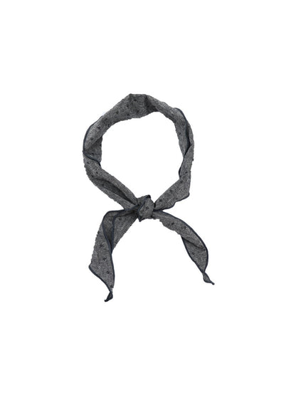 Scarvii - Simple Style Print Triangle Bandana