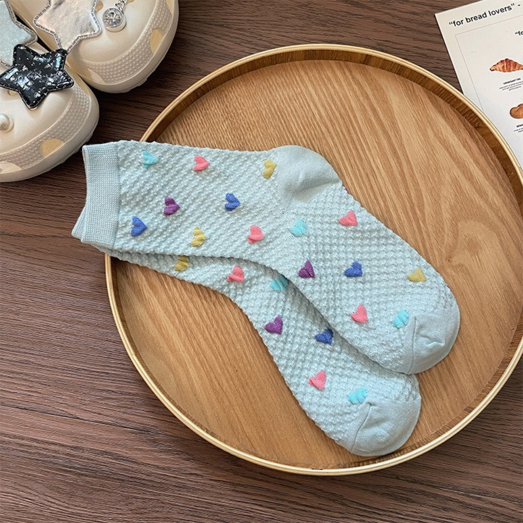 Rufia - Summer Colorful Heart Socks