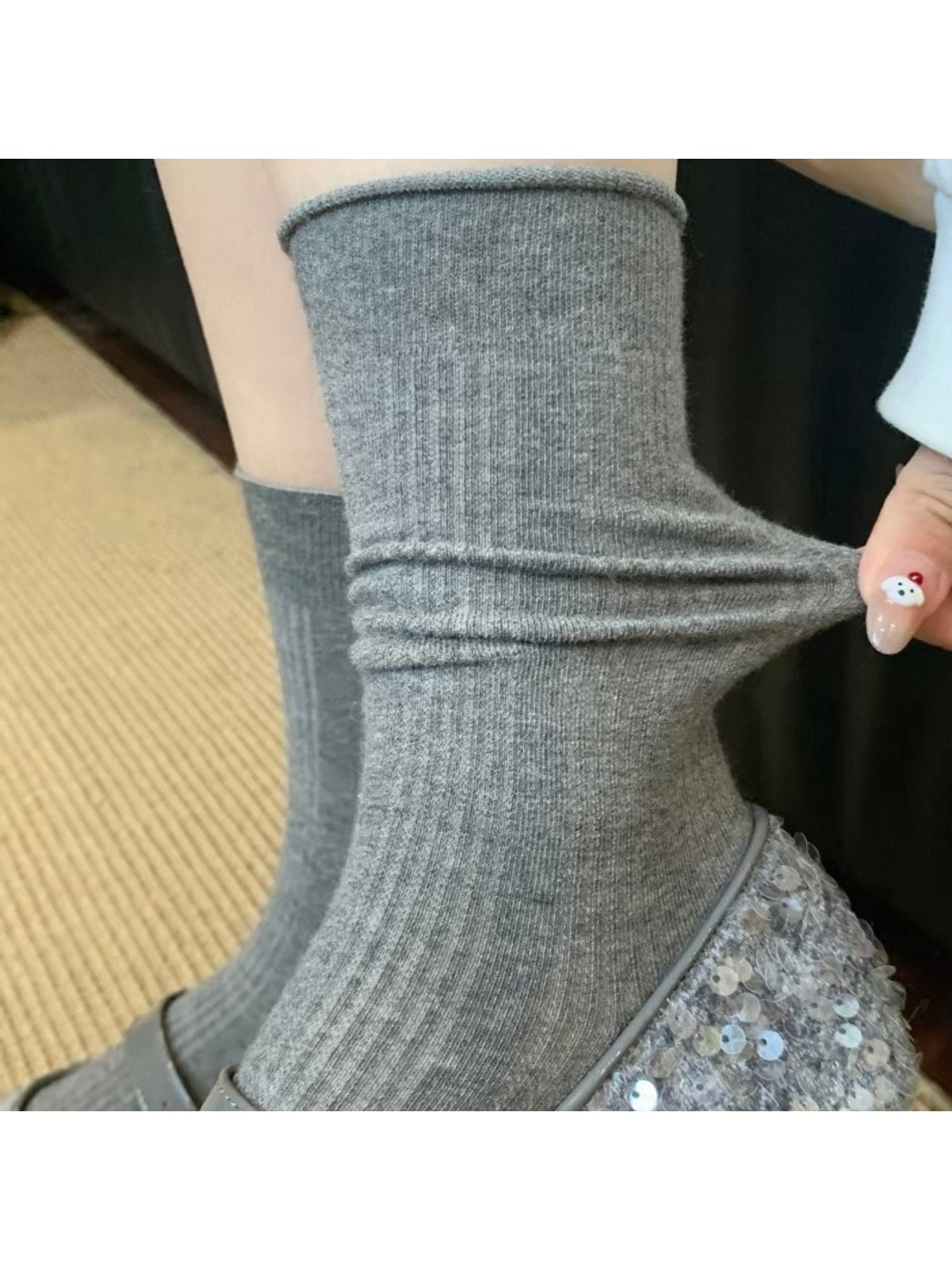 Rufia - Minimal Ribbed Everyday Socks