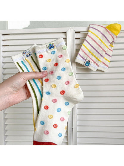Rufia - Sailor Cartoon Crew Socks