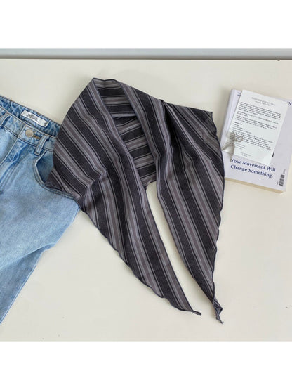 Scarvii Patterned Lightweight Triangle Scarf