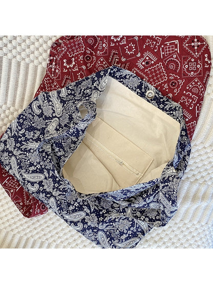 Cosbai - Boho Style Paisley Tote Bag - Vintage & Practical