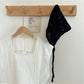 Scarvii - Vintage Knitted Triangle Scarf with Openwork Pattern
