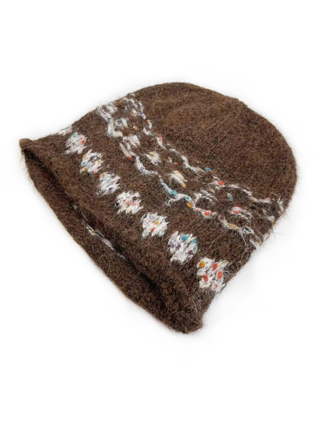 Haila - Vintage Jacquard Soft Knit Beanie
