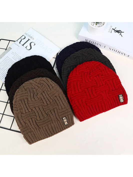 Haila - Elderly Unisex Thermal Ear-Flap Knitted Beanie