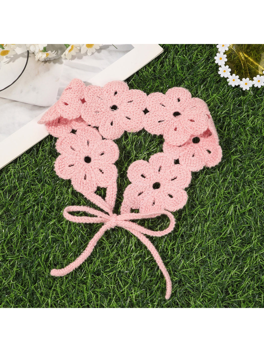 Scarvii Boho Crochet Flower Headband