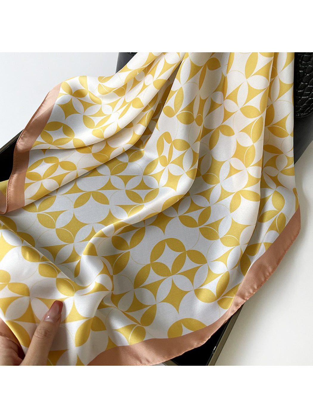 Scarvii - Classic Botanical Square Scarf