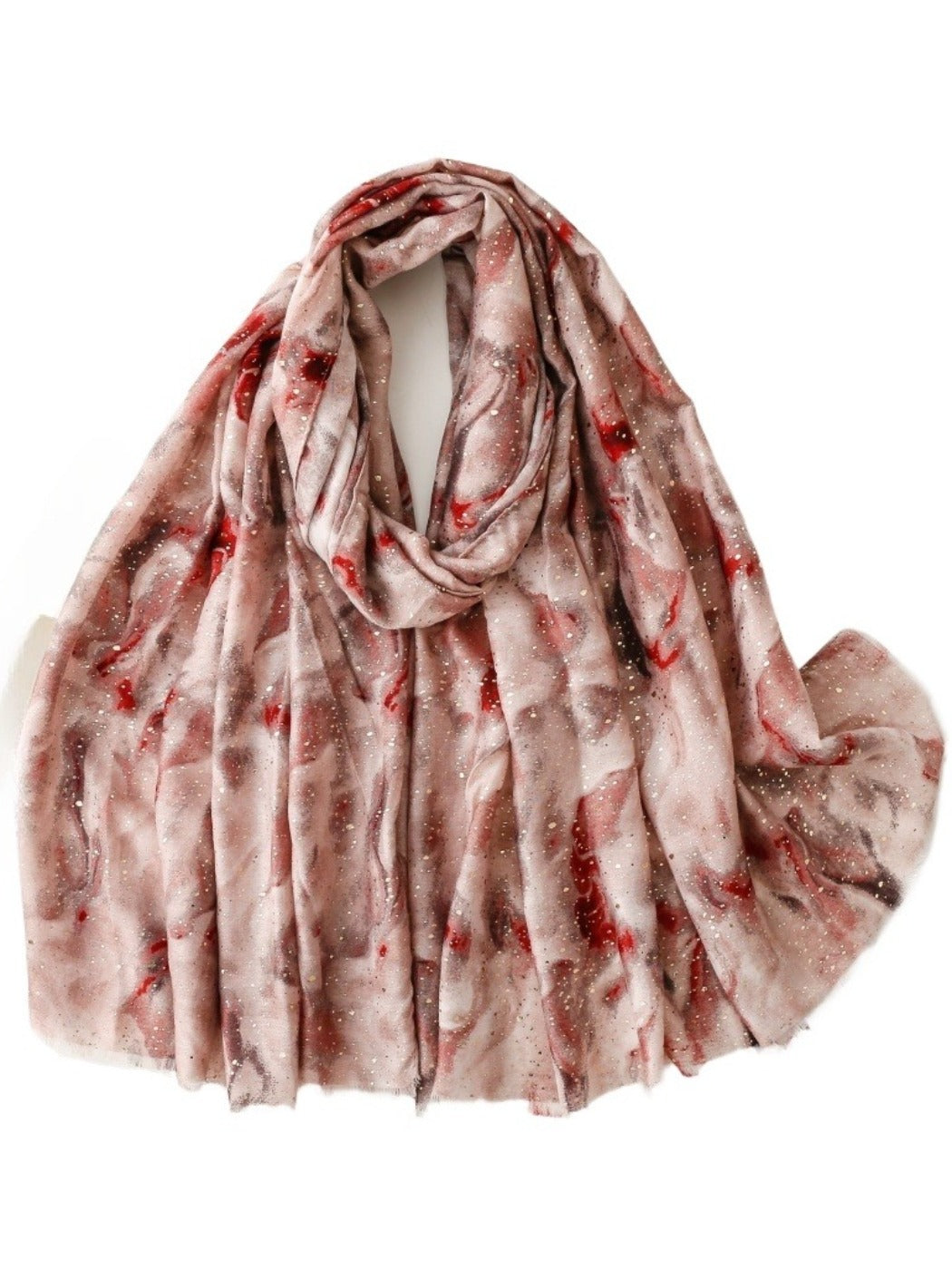Scarvii - Unique Gradient Scarf & Shawl with Polka Dots