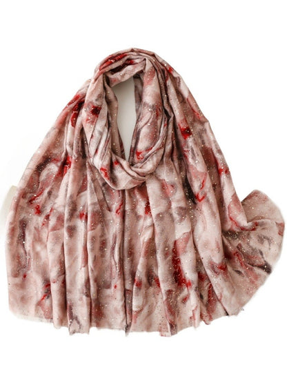 Scarvii - Unique Gradient Scarf & Shawl with Polka Dots