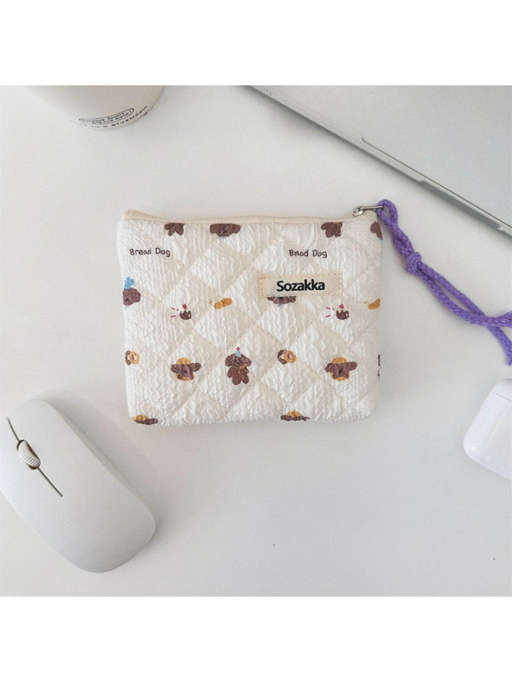 Cosbai - Soft Coin Purse & Pouch with Animals Pattern