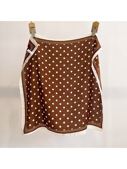 Scarvii Retro Polka Dot Pattern Square Scarf product image