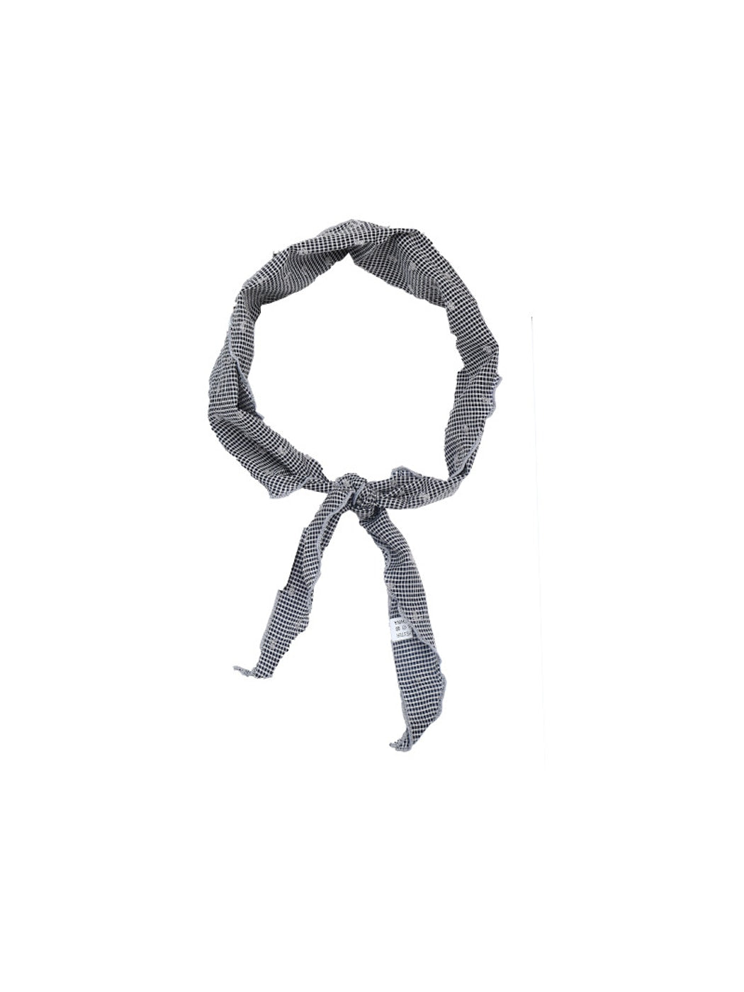 Scarvii - Sweet Grid Print Triangle Bandana