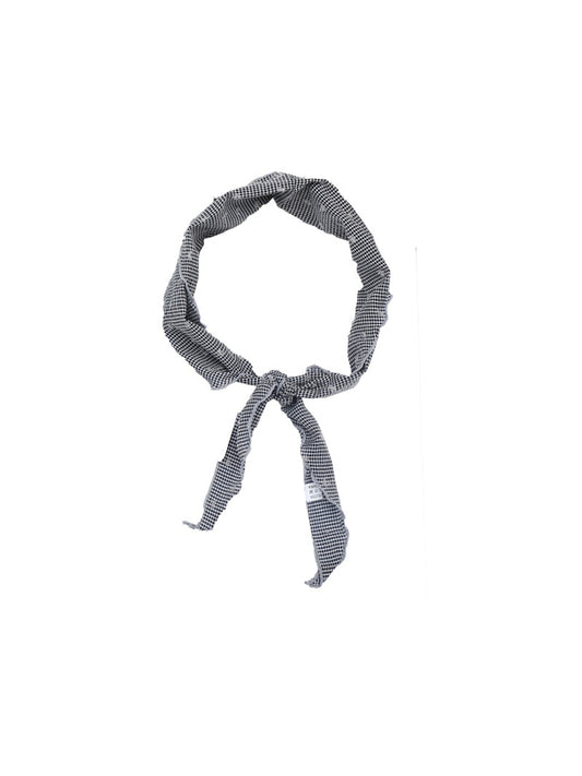 Scarvii - Sweet Grid Print Triangle Bandana