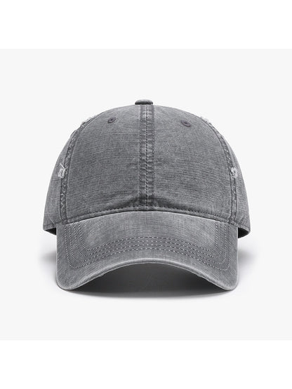 Haila - Vintage Look Curved Brim Baseball Cap