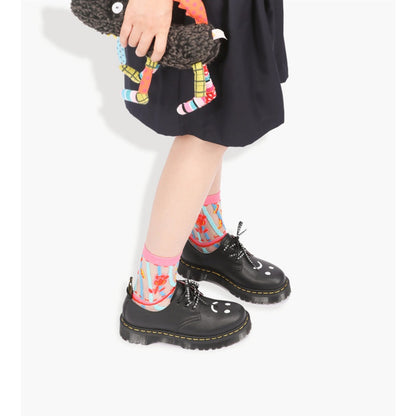 Rufia - Pastel Cartoon Socks - Breathable & Soft