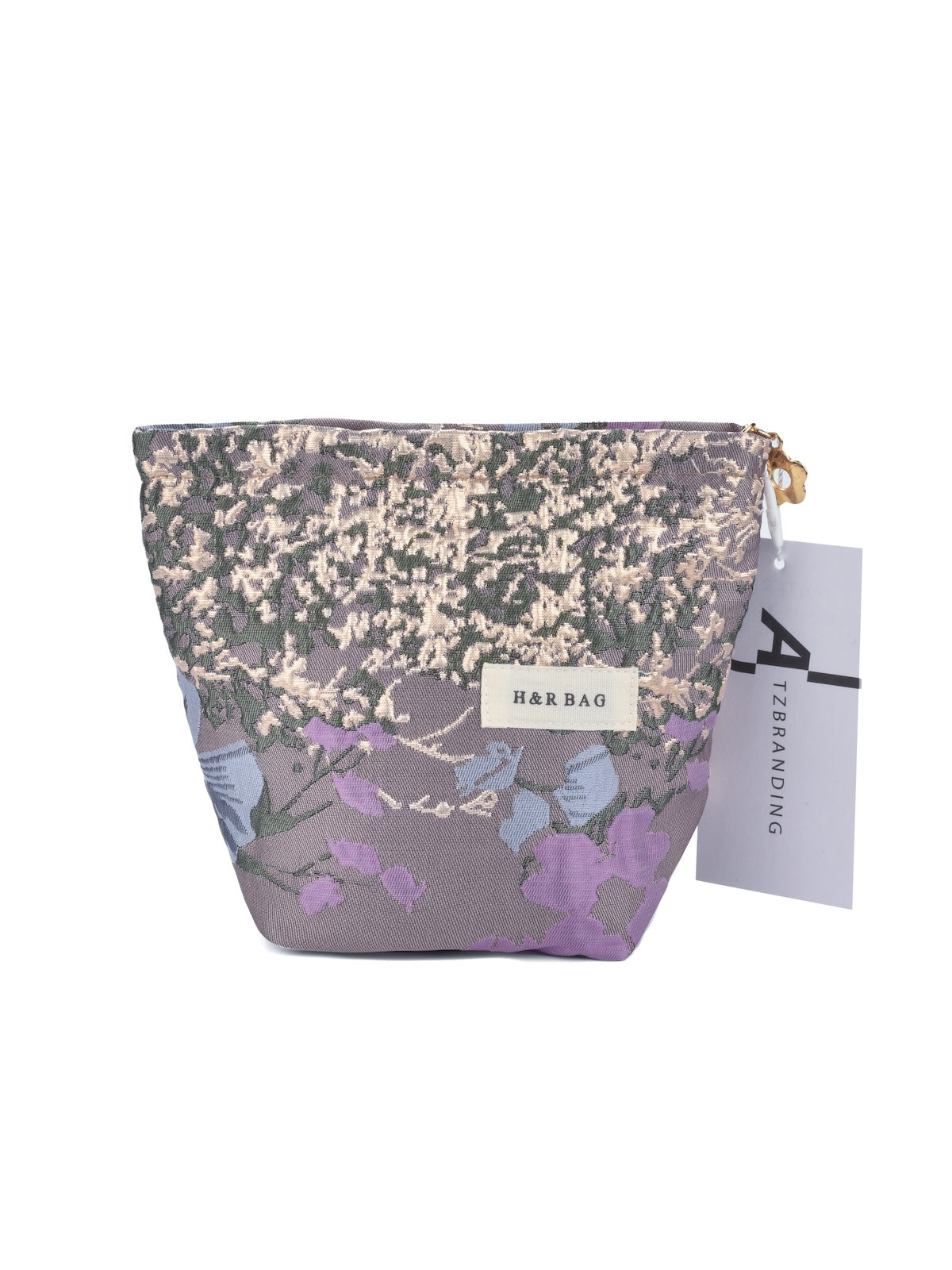Cosbai - Small Coin Purse with Floral Prints