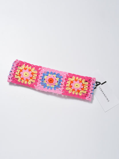 Scarvii - Cute Stylish Colorful Floral Knit Headband