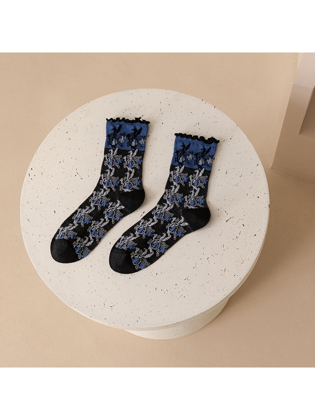Rufia - Retro Fanshion Women's Crew Socks