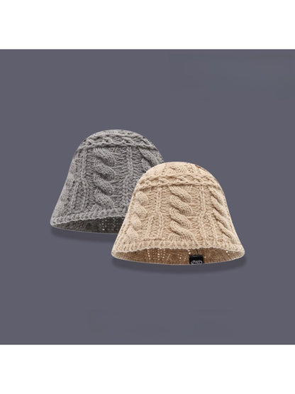 Haila - Cozy Knitted Bucket Hat for Women