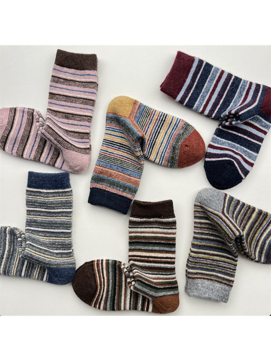 Rufia - Multi-Stripe Knit Crew Socks product image 2