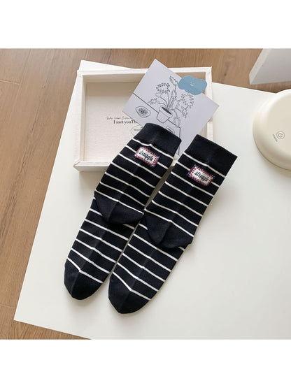 Rufia - Classic Thin Stripe Crew Socks product image 3