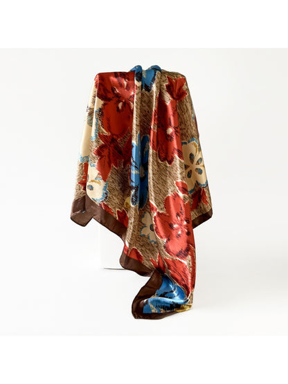Scarvii - Vintage Painterly Floral Scarf
