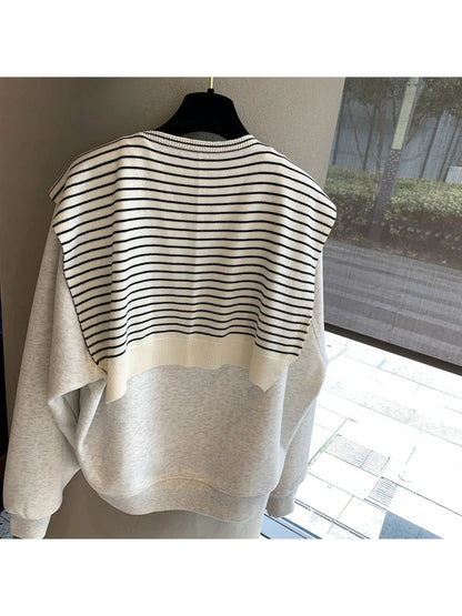 Scarvii - Horizontal Stripe scarf-style shoulder wrap