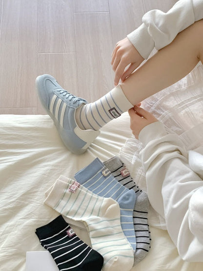 Rufia - Minimal Stripe Crew Socks product image 9