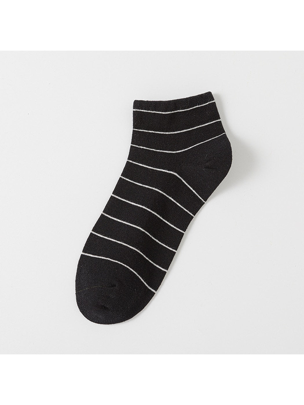 Rufia - Simple Striped Casual Ankle Socks