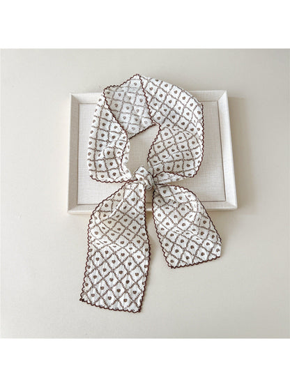 Scarvii - Floral Patchwork Narrow Scarf