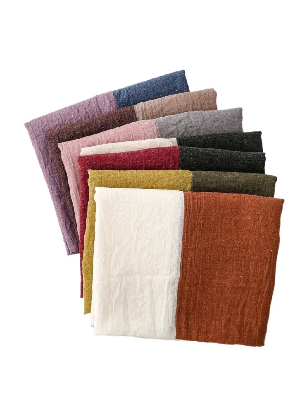 Scarvii - Contrast Panel Soft Drape Everyday Scarf