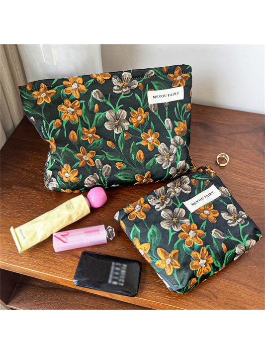 Cosbai Vintage Flower Toiletry Bag product image