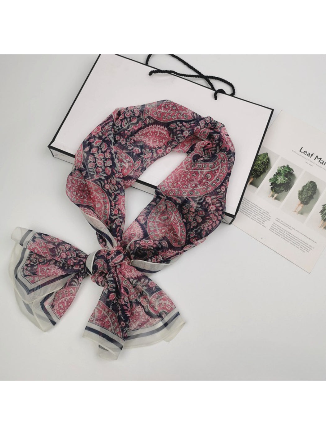 Scarvii - Boho Paisley Chiffon Scarf