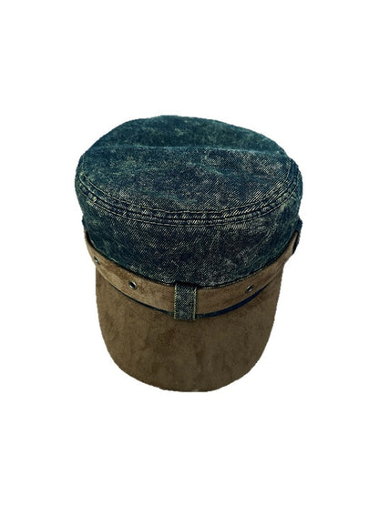 Haila - Vintage Distressed Flat Top Baseball Cap