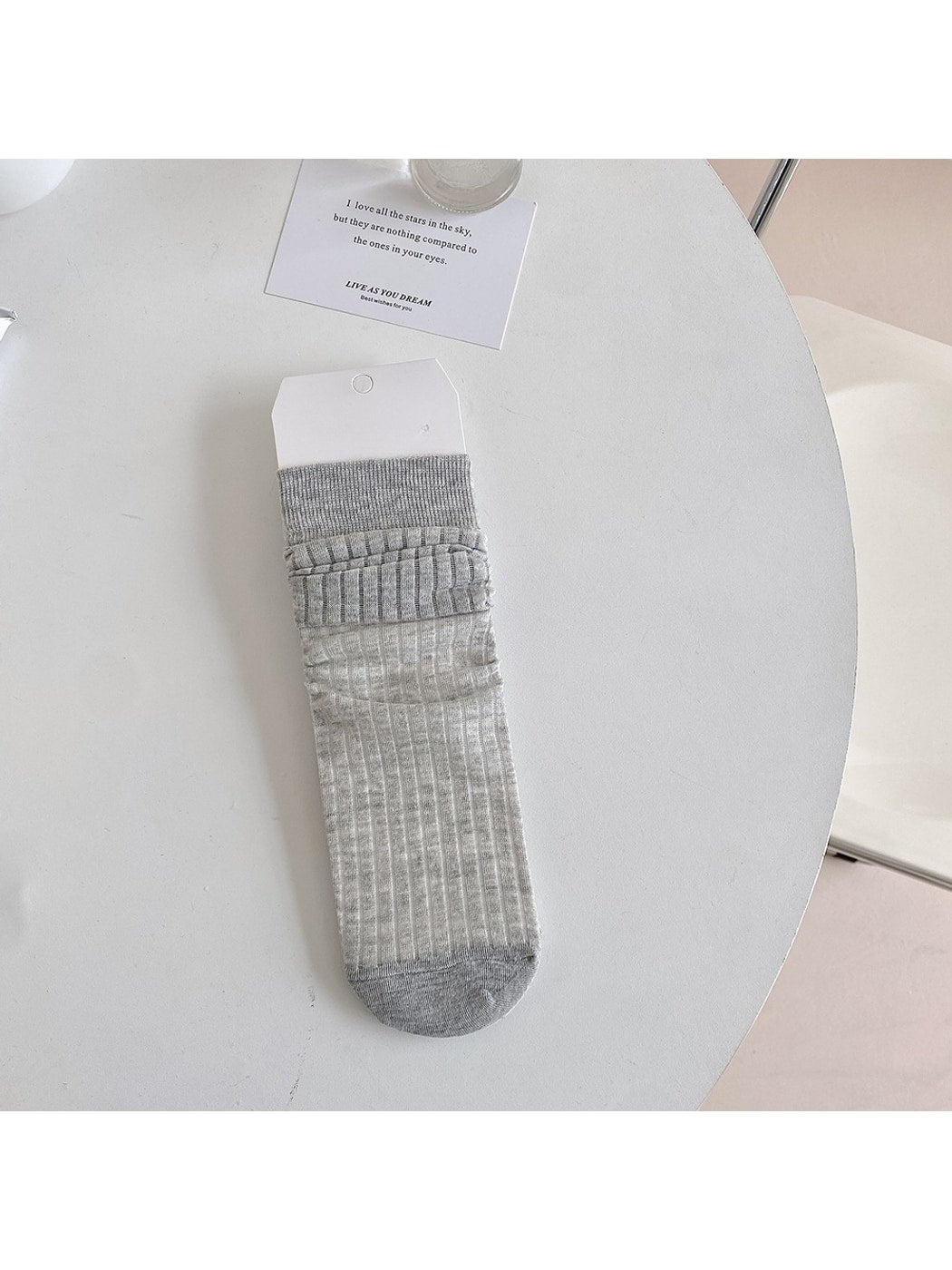 Rufia - Minimal Plain Mesh Socks