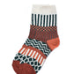 Rufia - 5 Pairs Bohemian Wool-Blend Socks Set