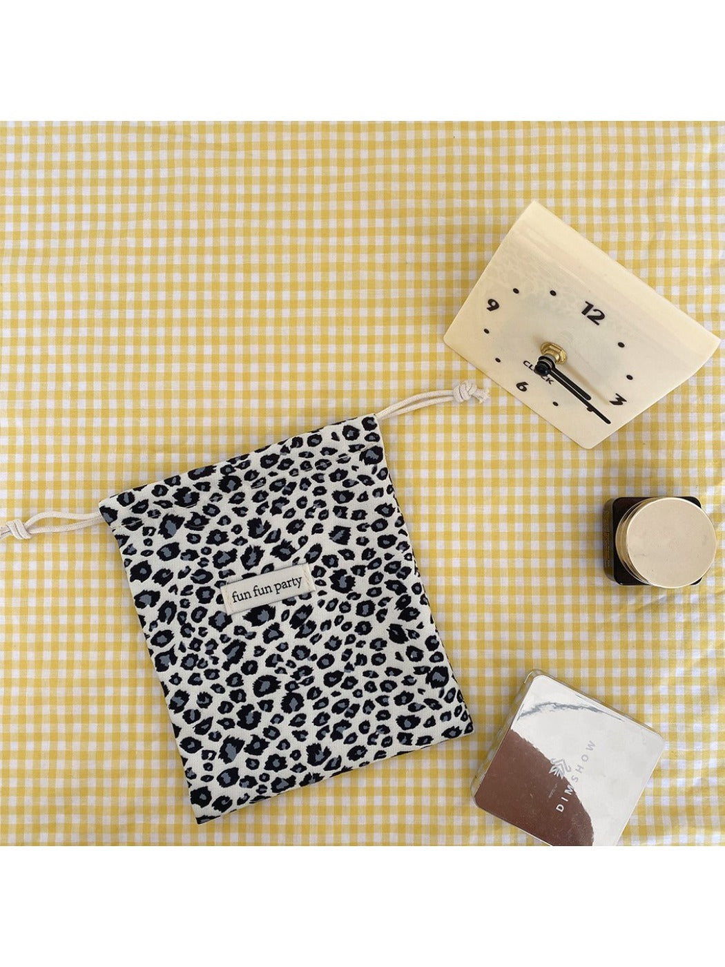 Cosbai - Corduroy Drawstring Pouch