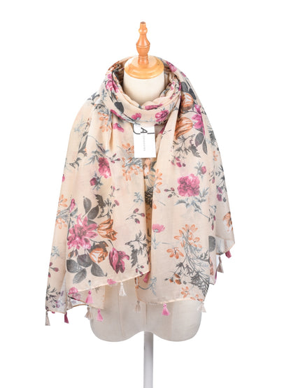 Scarvii Artistic Fresh Print Scarf scarf shape
